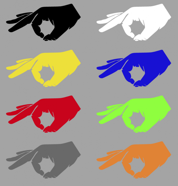 Aufkleber Reingeschaut